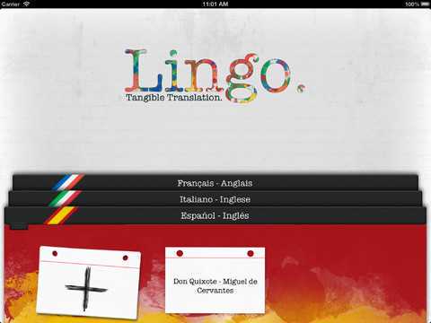 采访Lingo创作者 - 一款适用于iPad的新语言学习应用程序 采访Lingo创作者 - 一款适用于iPad的新语言学习应用程序